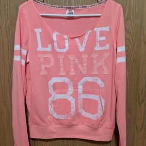 Victoria's Secret PINK crew neck sweatshirt